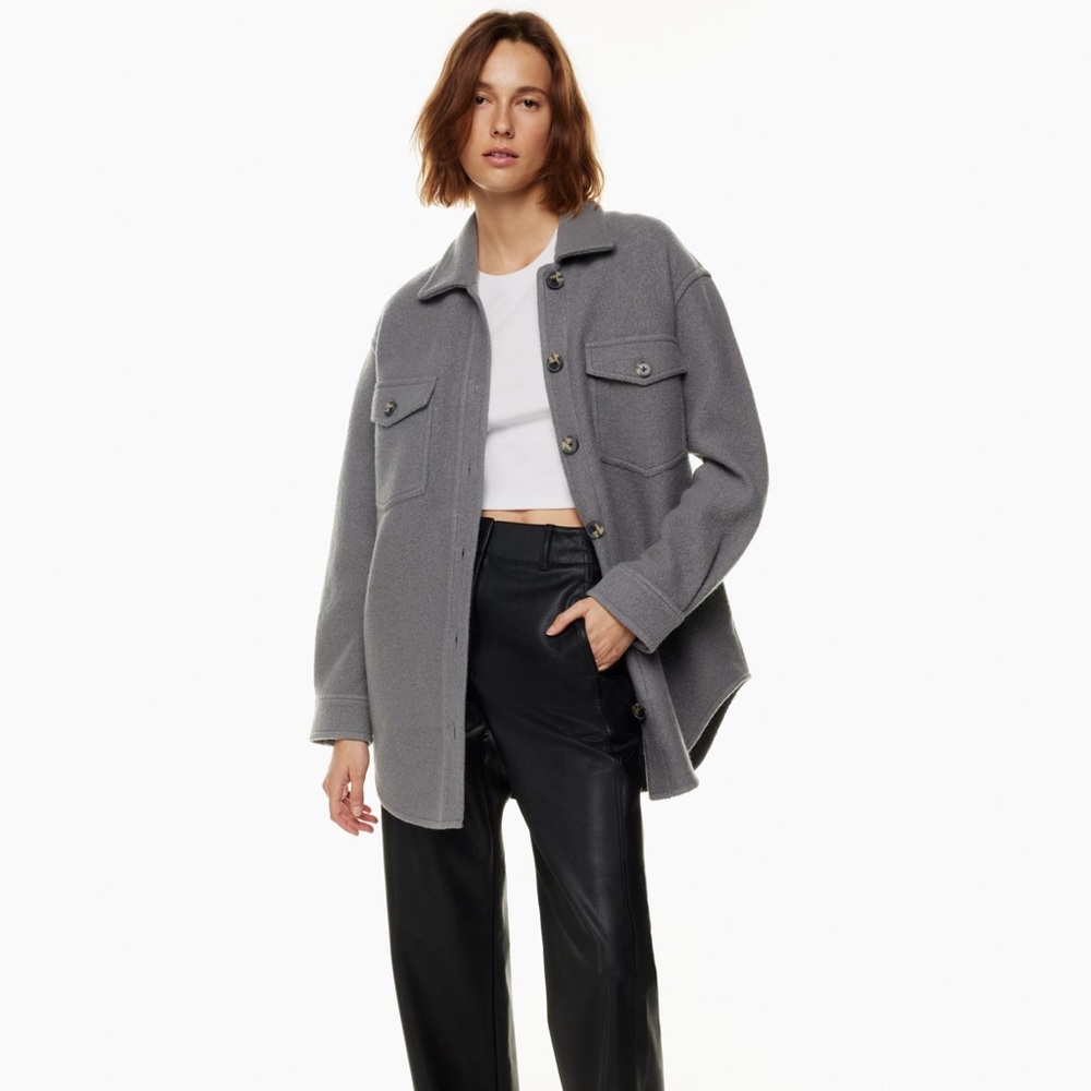 Wilfred Free The Ganna Merino Wool Shirt Jacket